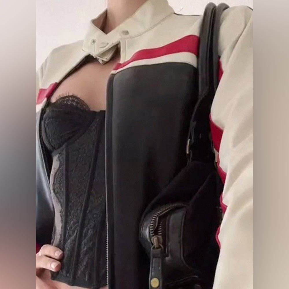 Racing Leather Jacket Size Small